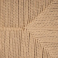 Tête De Lit*alinea Tête de lit en chêne et corde L165cm - Bois clair