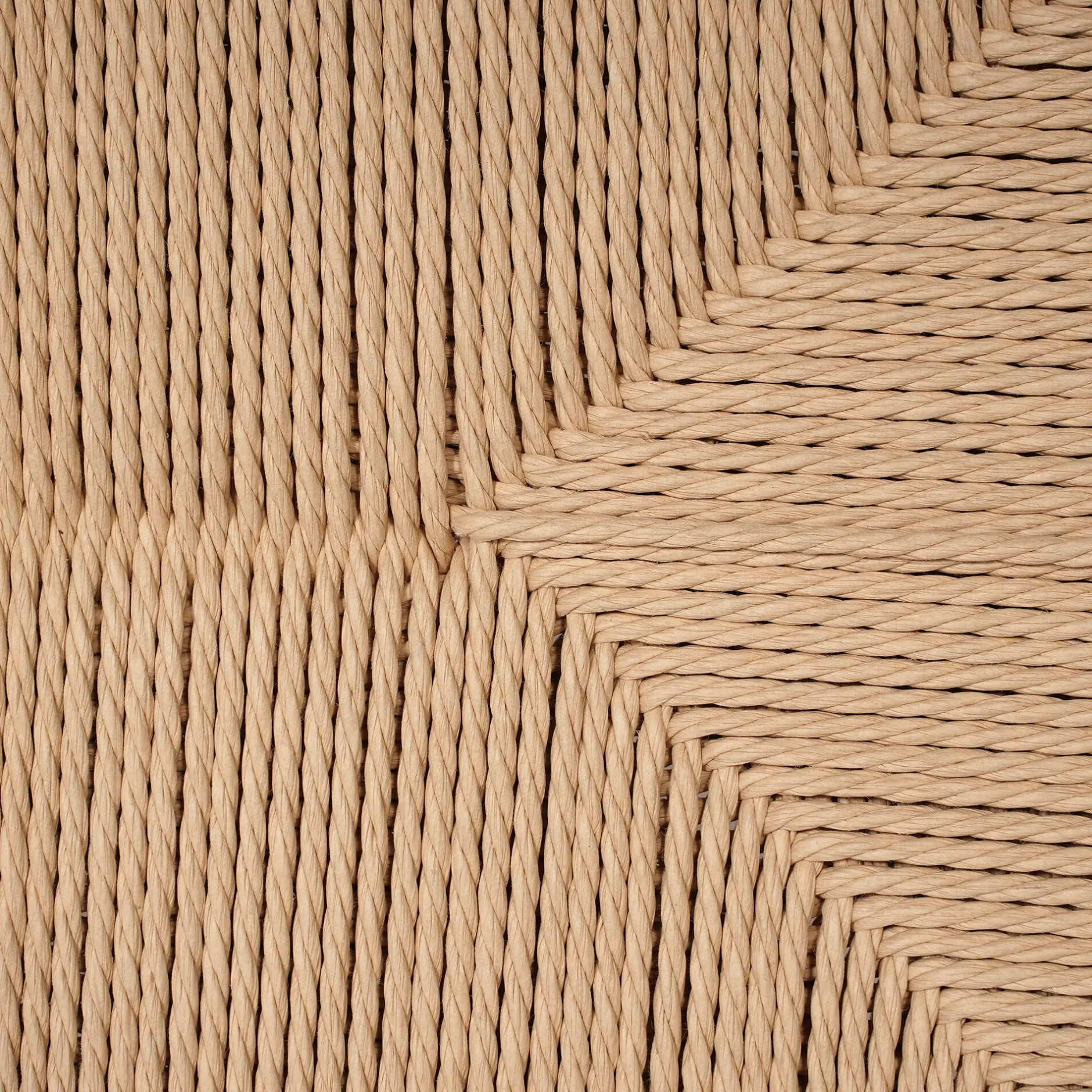 Tête De Lit*alinea Tête de lit en chêne et corde L165cm - Bois clair