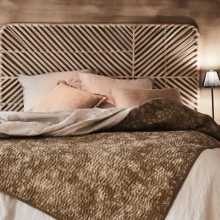 Tête De Lit*alinea Tête de lit en rotin et acier - L150cm Naturel