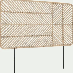 Tête De Lit*alinea Tête de lit en rotin et acier - L150cm Naturel