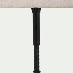 Tête De Lit*alinea Tête de lit en tissu et bois L162cm - ventoux Blanc