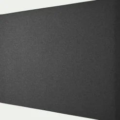 Tête De Lit*alinea Tête de lit en tissu lisse L90cm - couture Gris