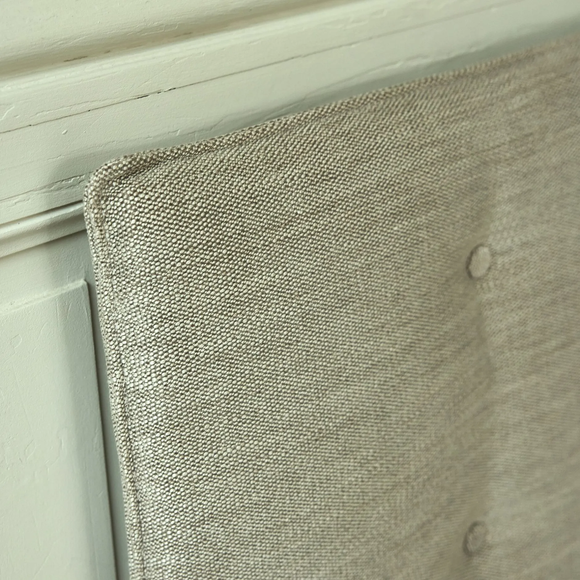 Tête De Lit*alinea Tête de lit en tissu texturé 160cm - écru Beige