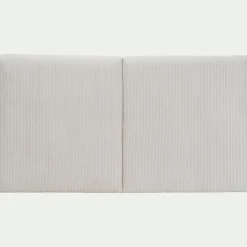 Tête De Lit*alinea Tête de lit en velours côtelé 190cm - Beige