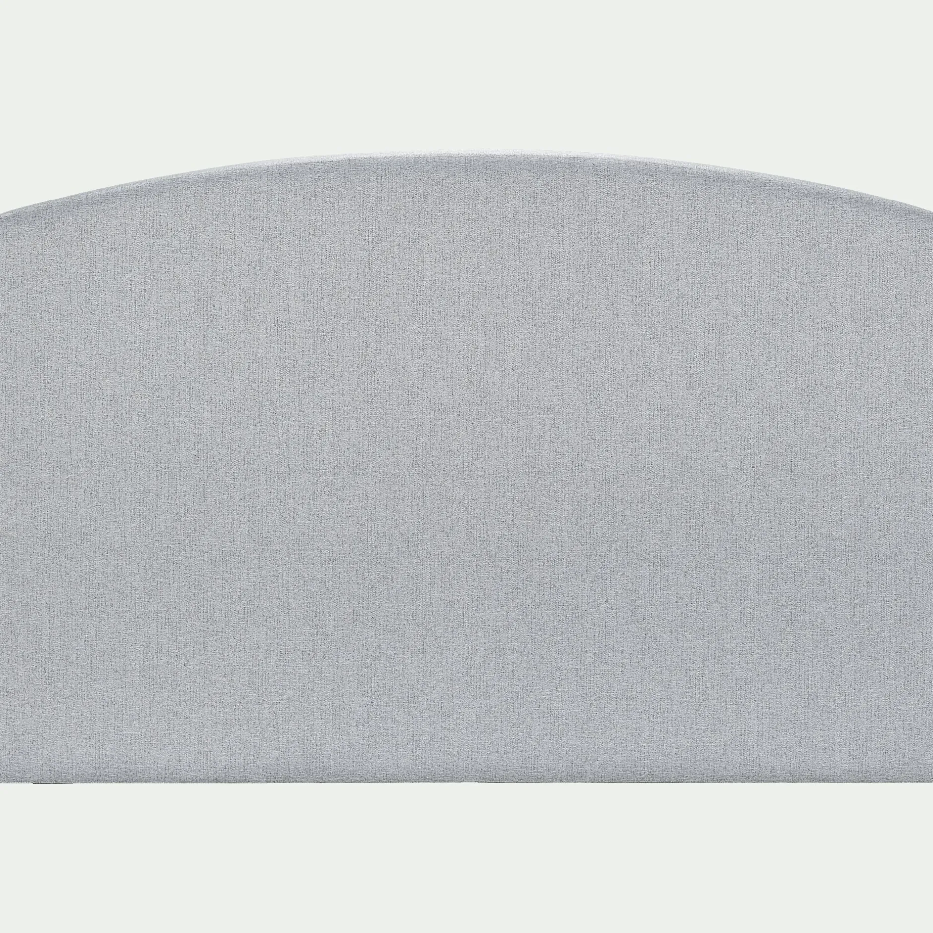 Tête De Lit*alinea Tête de lit galbée en tissu - clair L170cm Gris