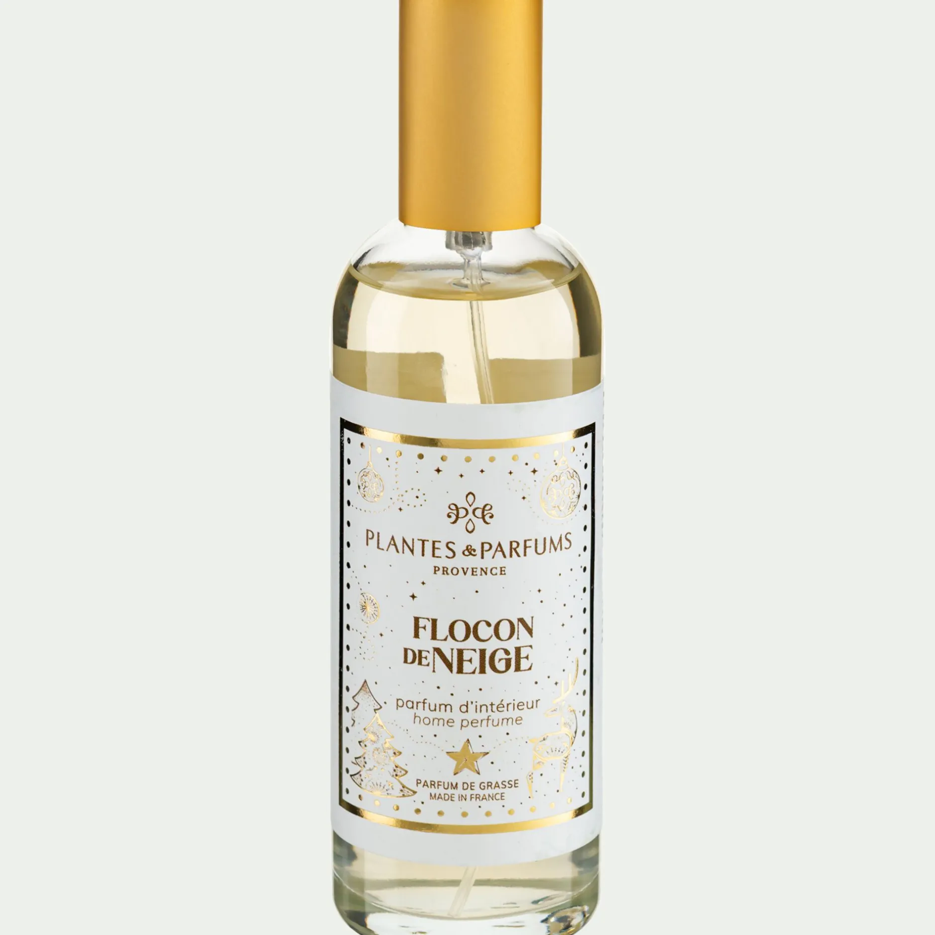 Parfum D'Ambiance*alinea Vaporisateur senteur Flocon de Neige 100ml Blanc