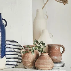 Vase*alinea Vase amphore en terre cuite H21cm - Marron