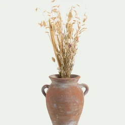 Vase*alinea Vase amphore en terre cuite H21cm - Marron