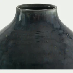 Vase*alinea Vase boule en faïence bicolore H17,5cm - Vert