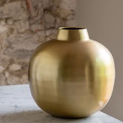 Vase|Vase Et Branchage De Noël*alinea Vase boule en fer H32cm - Doré