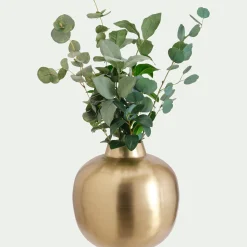 Vase|Vase Et Branchage De Noël*alinea Vase boule en fer H32cm - Doré