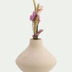 Décoration À Poser|Vase*alinea Vase boule en grès H14,5cm - Beige