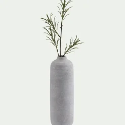 Vase*alinea Vase bouteille en poudre de pierre H24,5cm - Gris