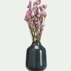 Vase*alinea Vase classique en céramique tachetée H20cm - Bleu