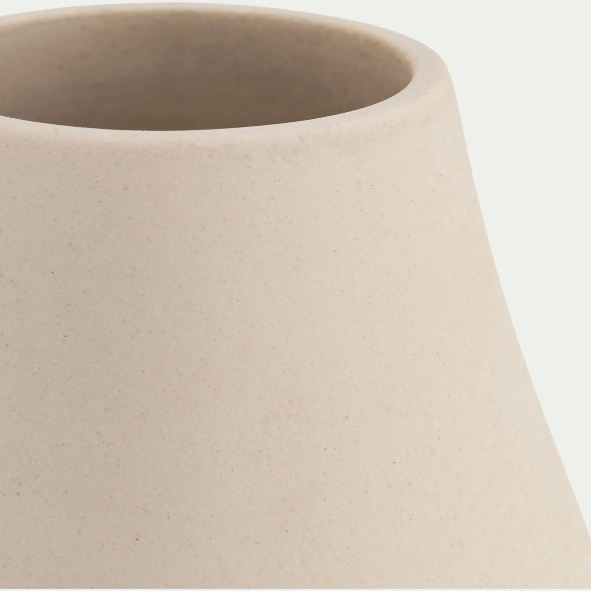 Vase*alinea Vase classique en faïence H15cm - Beige