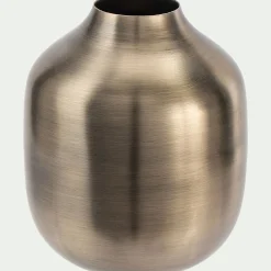 Vase|Vase Et Branchage De Noël*alinea Vase classique en fer H13cm - doré