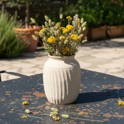 Vase*alinea Vase classique en grès H23,2cm - Beige