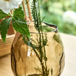 Vase*alinea Vase classique en verre - Marron