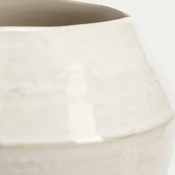 Vase*alinea Vase contemporain en céramique H16cm - Beige