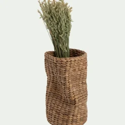 Vase*alinea Vase contemporain en jacinthe d'eau H46cm - Naturel