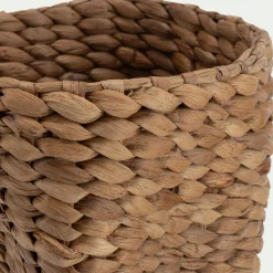 Vase*alinea Vase contemporain en jacinthe d'eau H46cm - Naturel