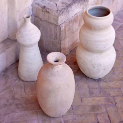 Vase*alinea Vase contemporain en terre cuite H29cm - Beige