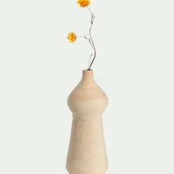 Vase*alinea Vase contemporain en terre cuite H29cm - Beige