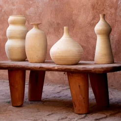 Vase*alinea Vase contemporain en terre cuite H29cm - Beige