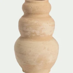 Vase*alinea Vase contemporain en terre cuite H34cm - Naturel
