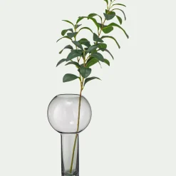 Vase*alinea Vase contemporain en verre teinté H32cm - Gris