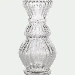 Vase|Vase Et Branchage De Noël*alinea Vase contemporain en verre H16,5cm - Transparent