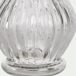 Vase|Vase Et Branchage De Noël*alinea Vase contemporain en verre H16,5cm - Transparent