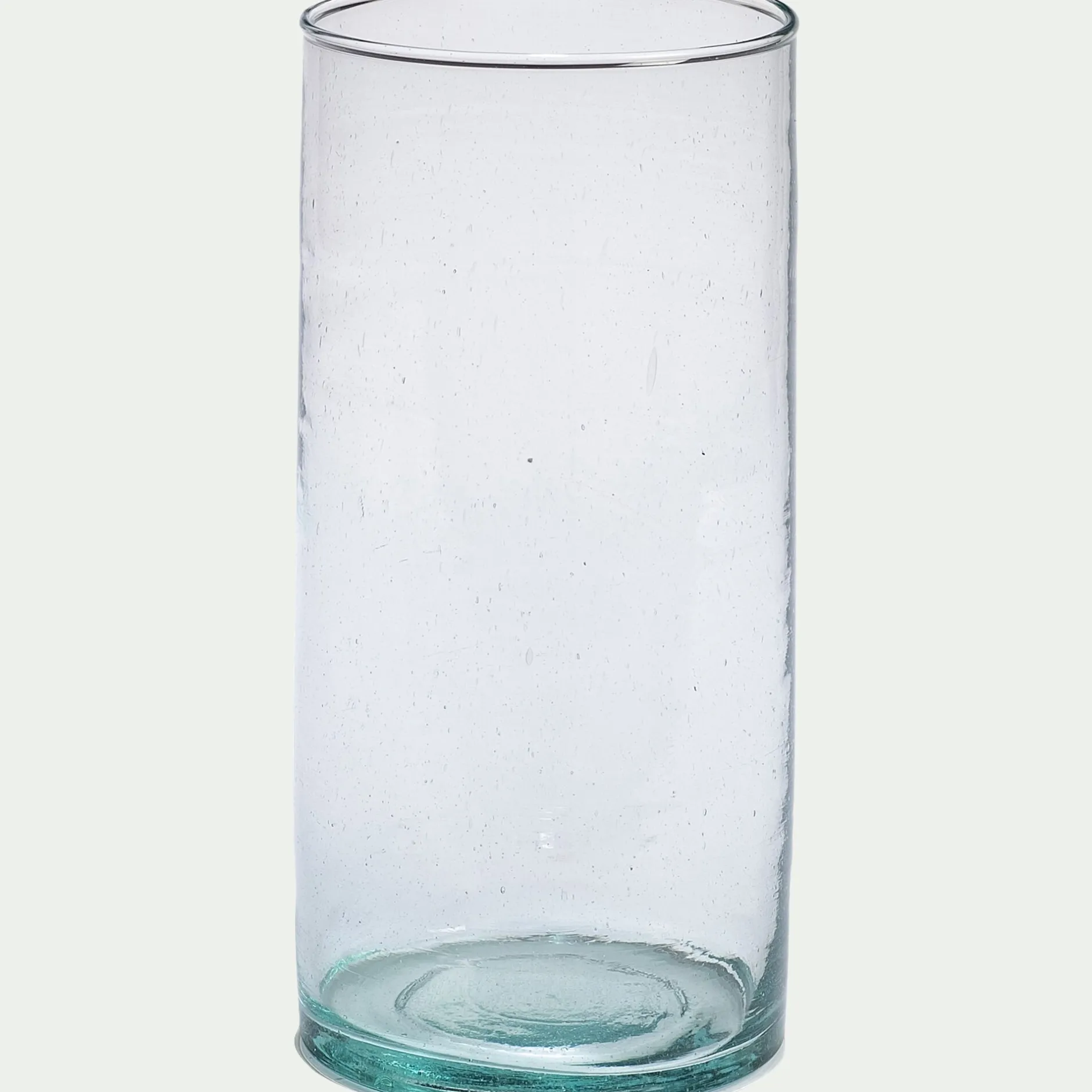 Vase*alinea Vase cylindrique en verre recyclé D13xH35cm - Transparent