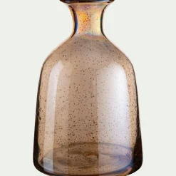 Vase*alinea Vase en verre bullé H25,5cm - Beige