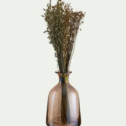 Vase*alinea Vase en verre bullé H25,5cm - Beige