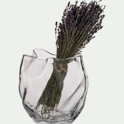 Vase*alinea Vase organique en verre H17,5cm - Transparent