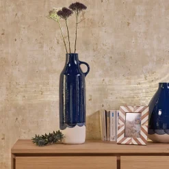 Décoration À Poser|Vase*alinea Vase pichet en faïence H51cm - Bleu