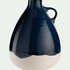 Vase*alinea Vase pichet en faïence H33,5cm - Bleu