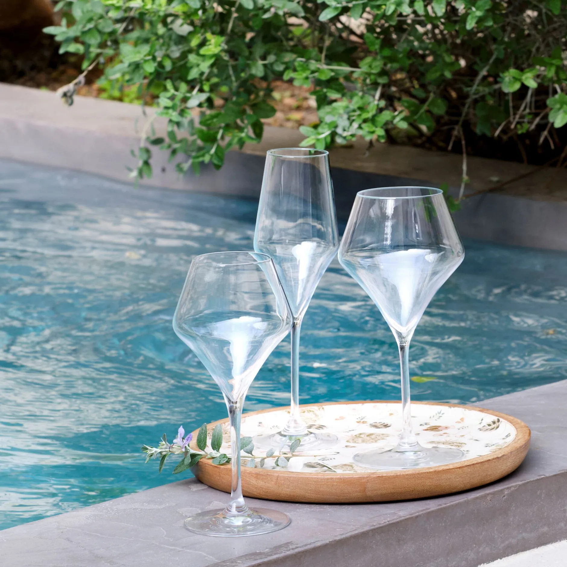 Verre À Pied|Verre À Vin*alinea Verre à pied en verre 27cl - Transparent