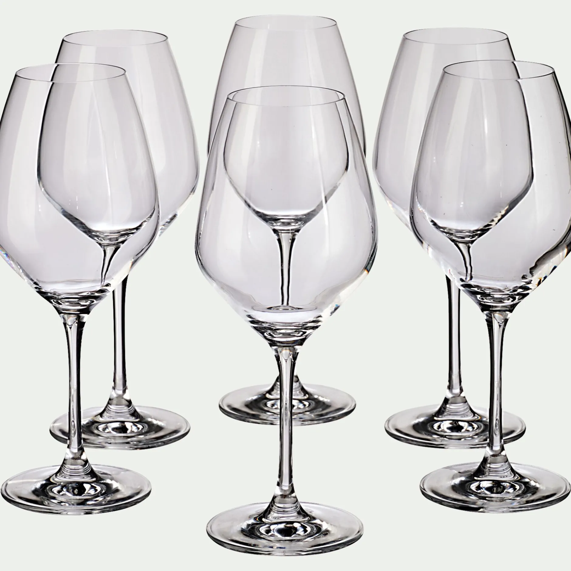 Verre À Pied|Verre À Vin*alinea Verre à pied en verre 36cl - Transparent