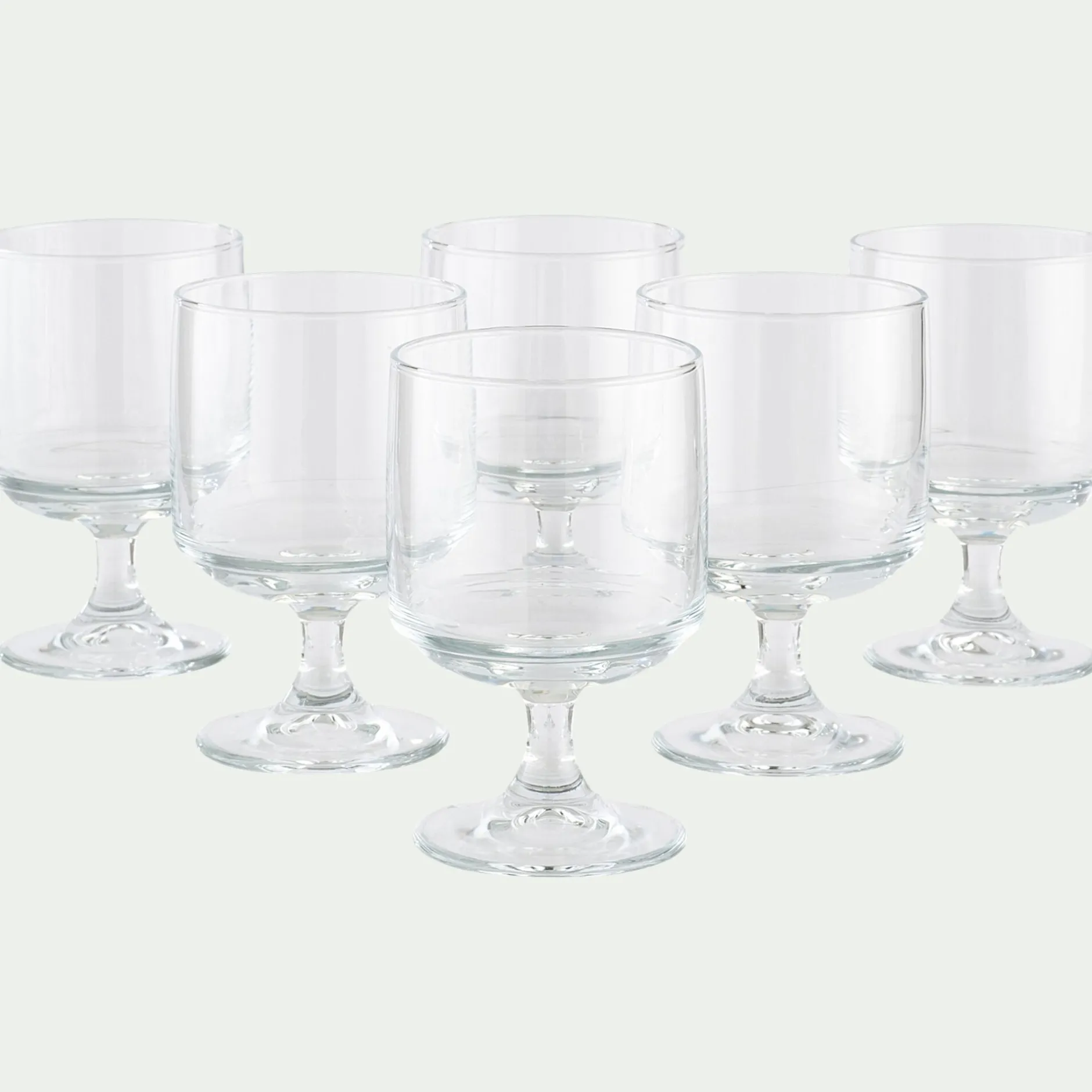 Verre À Pied|Verre À Vin*alinea Verre à vin en verre 22cl - Transparent