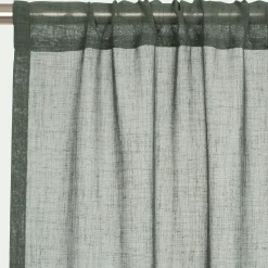 Voilage*alinea Voilage passe-tringle en polyster 140x250cm - cèdre Vert